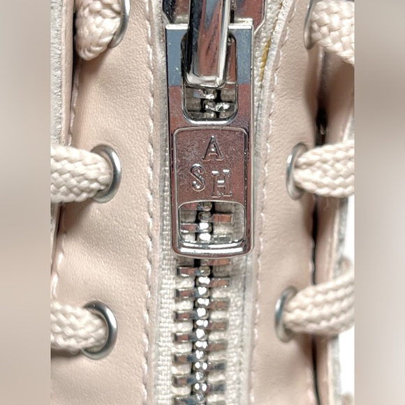 NEW! ASH Lynne Leather Booties moto combat boots - Picture 9 of 11